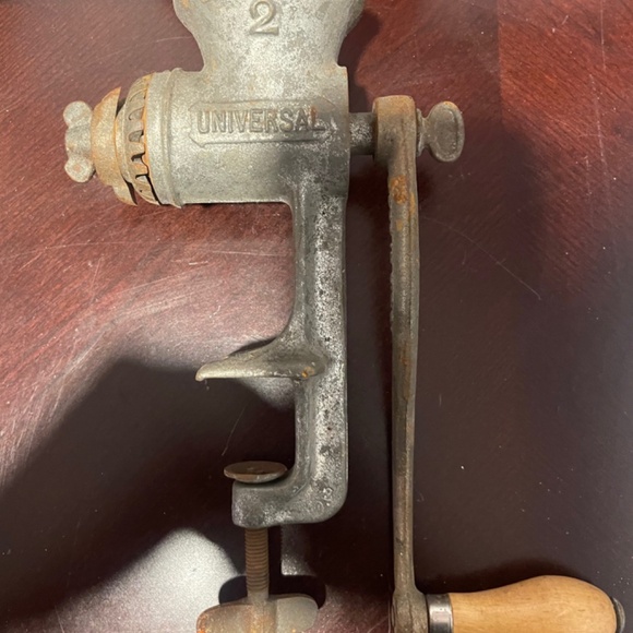 Vintage Universal No. 2 Food Chopper Table Mount Meat Ginder Made in USA - Picture 4 of 7